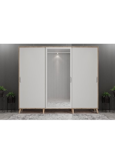 Beyzade Sürgülü Portmanto Vestiyer Mb  240cm