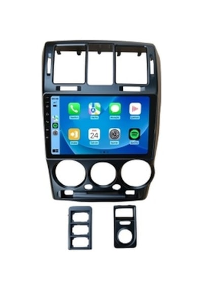Hyundai Getz Siyah 2003-2011 4gb Ram 32gb Hafıza 4 Çekirdek Carplay Kamera Android Multimedya 9"