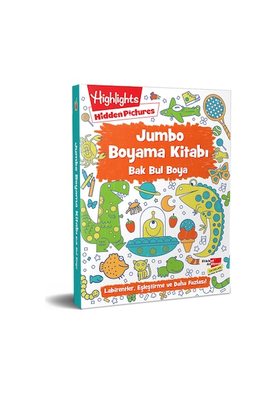 Jumbo Boyama Kitabı Bak Bul Boya