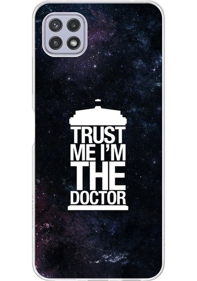 Samsung Galaxy A22 Uyumlu Şeffaf Kılıf Doctor Who Tasarımlı