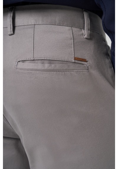 Morven Erkek Gri Pamuk Trend Slim Fit Chino Pantolon 26ks003003100 Gri