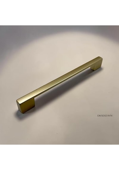 5 Adet Nergis Mat Altın Dolap Kulpu 4 Delikli Çift Ölçülü Metal Mobilya Kulpu 96 128/160 192/224 256 Mm 96-128mm Açık Kahverengi