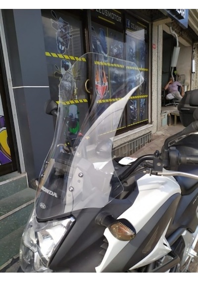 Zeus Motor 2012-2015 Honda Nc 700 X Uyumlu Uzun Ön Cam Şeffaf Renk