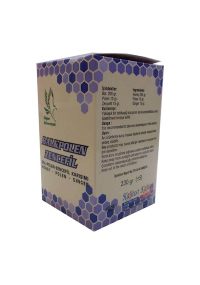 Bal Polen Zencefil Karışımı 230 Gr
