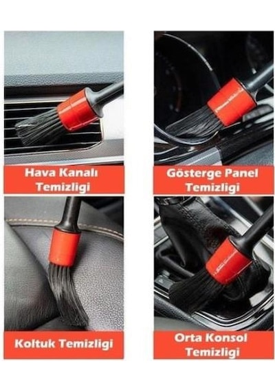 Araba Detaylı Temizlik Fırça Seti-21396