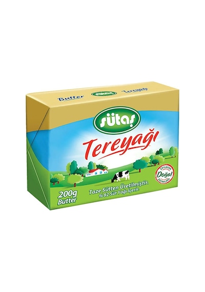 Bulunamadı Sütaş Tereyağ 200 Gr X 6 Adet
