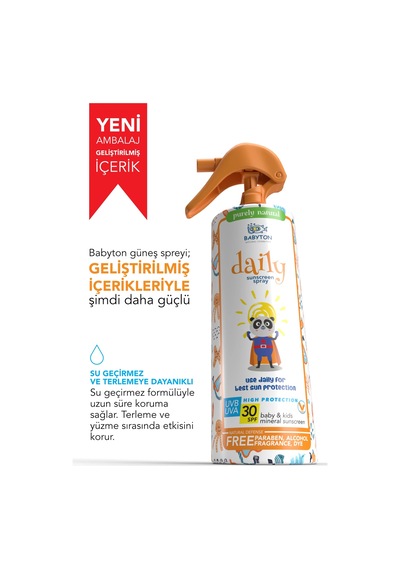 Set 4'lü Sivrisinek Kovucu Sprey 100 Ml+daily Güneş Koruyucu Sprey 200 Ml+after Sun 200ml+hero Stick