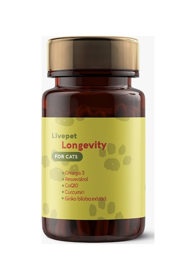 Kediler İçin Longevity Takviyesi