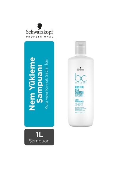 Schwarzkof Bc Clean Nem Yükleme Şampuanı 1 L