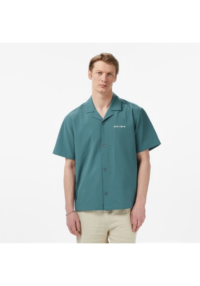Unıted4 Comfort Fit Erkek Mavi Gömlek Mızu