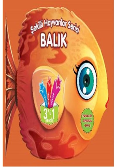 Şekilli Hayvanlar Serisi - Balık- Parıltı Yayınları