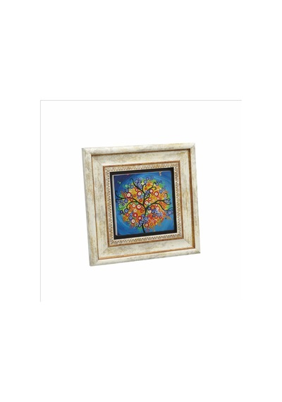 Ağaç Baskılı Taş Tablo 20x20