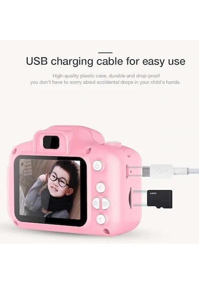 Blueinter Mini 1080P Çocuklar İçin Dijital Fotoğraf Makinesi (İthalatçı Garantili)