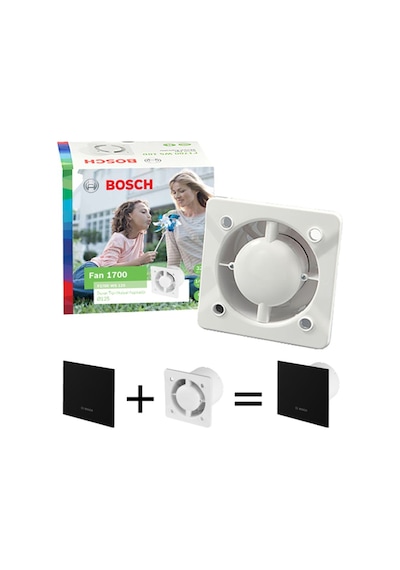 Bosch F1700 WS 125 Sessiz Duvar Tipi Aksiyal Fan