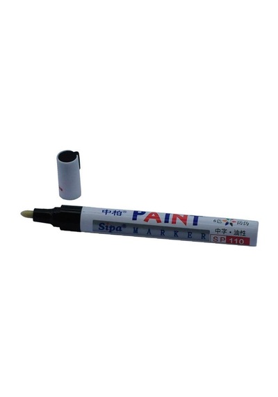 Paint Oto Plaka Rötuş Yazı Kalemi Siyah
