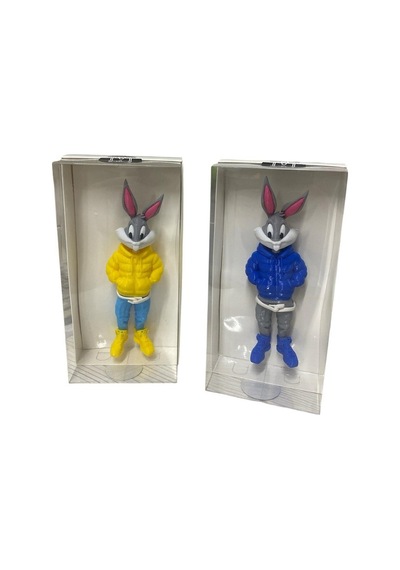 16 Cm Kolleksiyonluk Hediyelik Masa Üstü 3d Baskı Bugs Bunny Fiğür 6583
