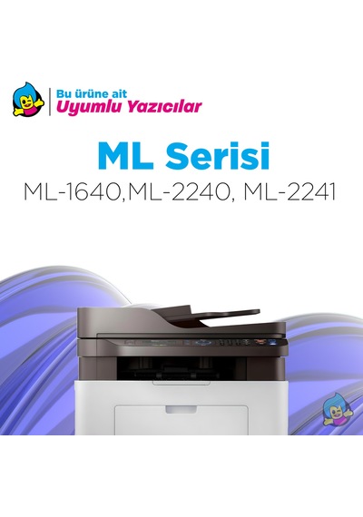 Samsung 108 / Mlt-d108s Uyumlu Toner 10'lu  Paket / Ml-1640 / Ml-2240 / Ml-2241