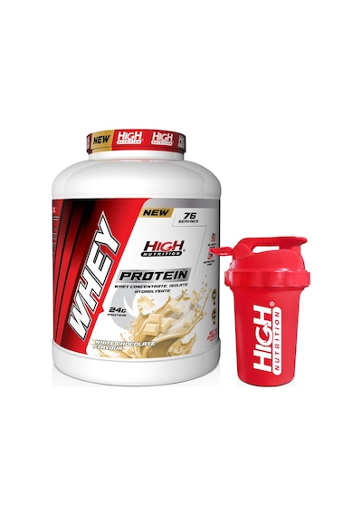 Whey Protein 2280 Gr Beyaz Çikolata Aromalı Protein Tozu 24 Gram Protein 76 Servis Shaker Hediye
