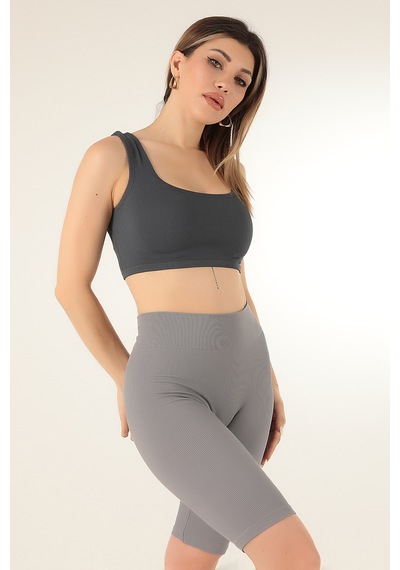 Doremi Seamless Fitilli Spor Sütyeni 001