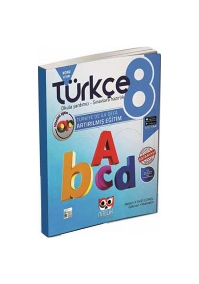 Nitelik Yayınları 8. Sınıf Artırılmış Türkçe Konu Kitabı