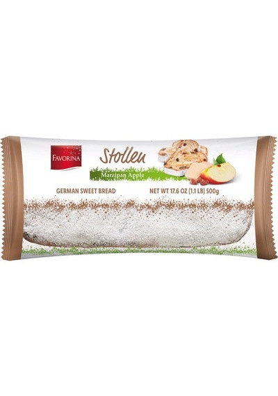 Favorina Stollen Badem Ezmesi ve Elmalı 500 G