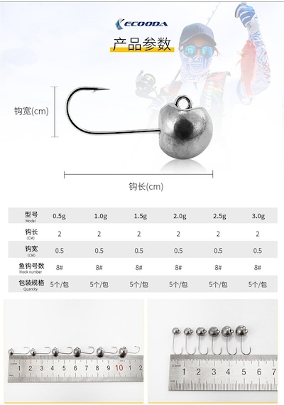 Ecooda Blow Jighead Owner 2 Gr