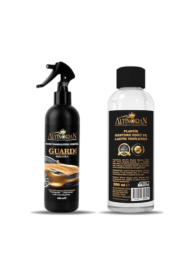 Altın Oran Guard Auto Hızlı Cila 250 ML-Lastik Parlatıcı 200 ml
