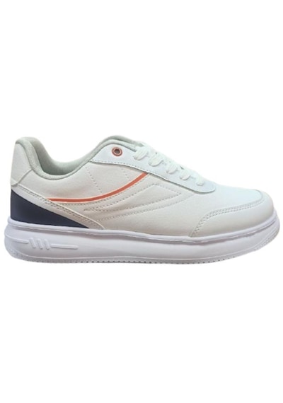 M.p. 231-1087 Mr. Erkek Beyaz-turuncu Sneaker Ayakkabı Beyaz