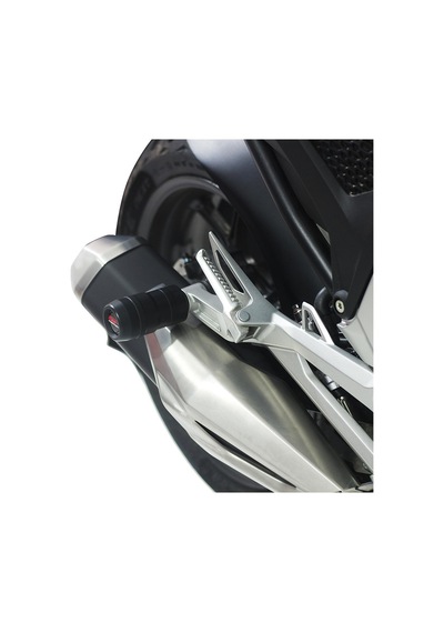 GP Kompozit Honda NC 700 D / 750 D Integra 2012-2020 Uyumlu Egzoz Koruma Takozu Siyah
