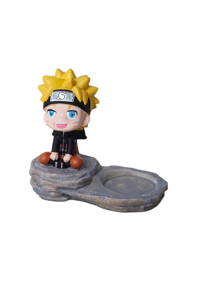 Naruto Uzamaki Gece Lambası Biblo Dekoratif Ürün Ev Ofis Yeni Yıl Doğum Günü Hediyesi Vitrin Süsü 15 Cm