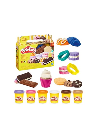 Little Bakery Playset, Play Mutfak Oyuncakları, Tatlı İkram Seti, Çocuklar İçin Sanat Ve El Sanatları 3+ Yaş Açık gri