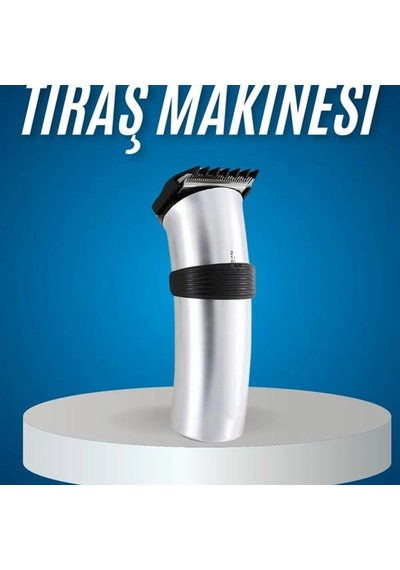 Çelik Kasalı Şarjlı Saç Sakal Ve Vücut Tıraş Makinesi 2 Hızlı, 60 Dakika Kullanım