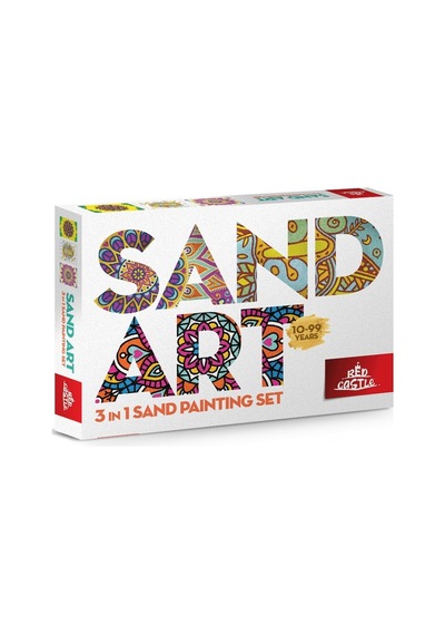 Yetişkin Kum Boyama Seti-sand Art-relax Ve Tangram 3in1 Yk-02