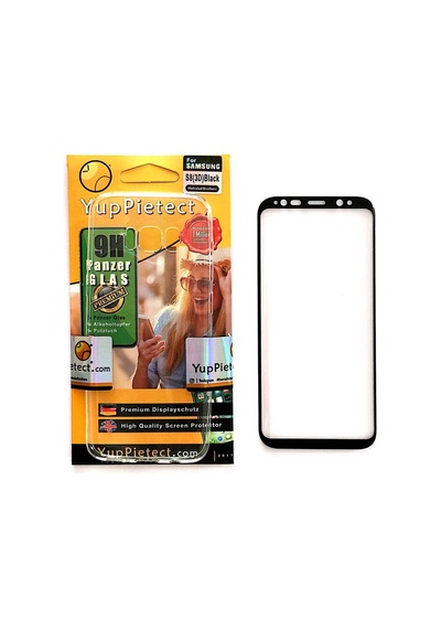 Samsung Uyumlu S8 (3D) Nano Şefaf Cam Ekran Koruyucu