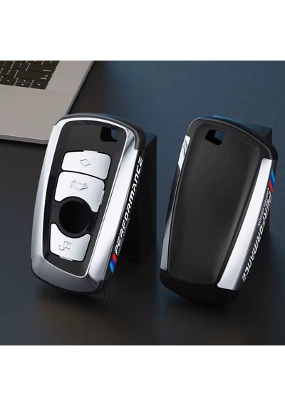 Bmw Anahtarlık Parlak Gümüş Şık Tasarım Kumanda Kabı Bmw Keychain, Shiny Silver, Stylish Design Remote Control Case