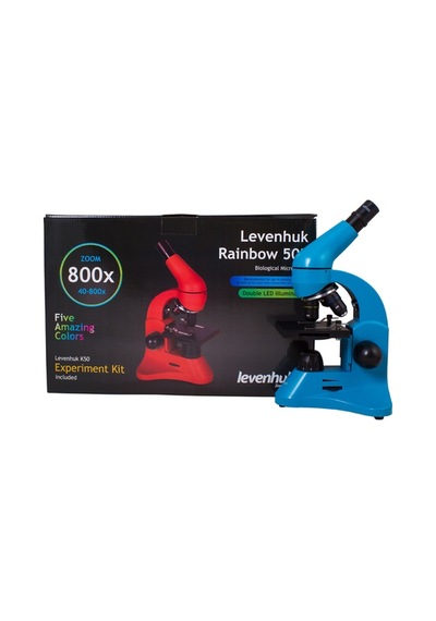 Levenhuk Raınbow 50L Azure/Azur Mikroskop