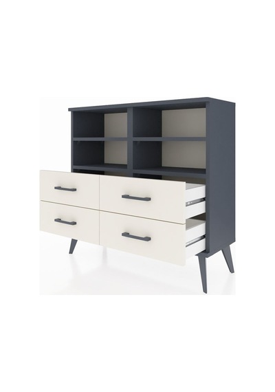 Arges Şifonyer 4 Raflı 4 Çekmeceli 88x30x80 Antrasit-antrasit/aytaşı Antrasit/aytaşı Arges Şifonyer 4 Raflı 4 Çekmeceli 88x30x80 Antrasit-antrasit/aytaşı Antrasit/aytaşı