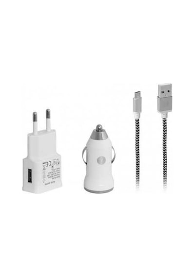 FRISBY FA-7540MU ANDROID DATA KABLO+ADAPTÖR+ARAÇ ŞARJ KİTİ