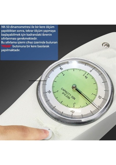 Nk-20 'hassas' Analog Dinamometre Kuvvet Ölçer