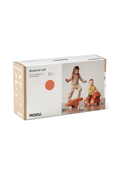 Modu Dreamer Set - Turuncu Tozlu Yeşil M-set-dre-bo-dg