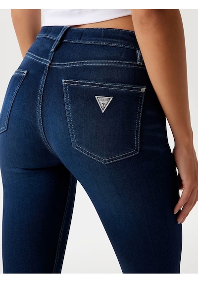 Guess Sexy Flare Skinny Kadın Jean Pantolon W5ya0ld0782 Mavi