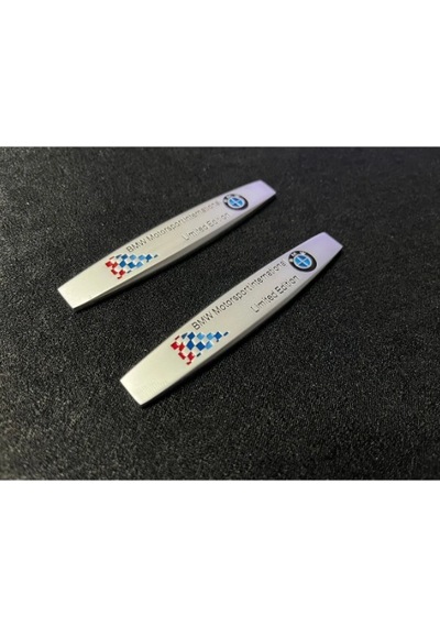 Bmw Motorsport International Limited Edition Çamurluk Logo 2 Adet