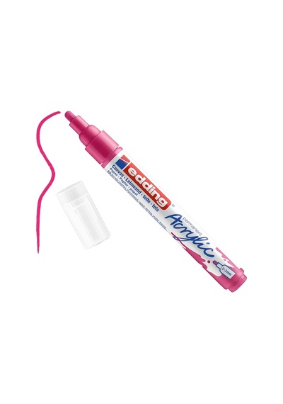 Edding 5100 Akrilik Marker Kalem 2-3 Mm 909 Telemagenta