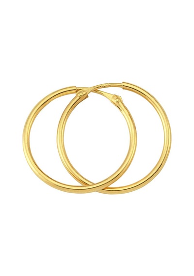Altın Halka Küpe 1.55 Gram