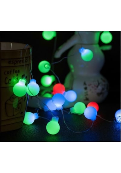 5m 28 Led Rgb Işık Şeffaf Kablo Fişli Eklemeli Standart