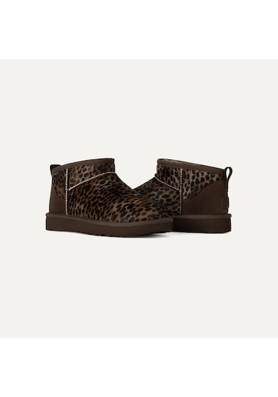 Bot Kadın 1158328 Ugg W Classıc Ultra Mını Caspıan Burnt Cedar Burnt Cedar