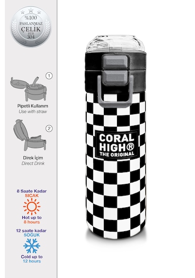 Coral High Çelik Termos Matara 500 Ml 31877