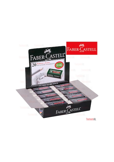 Faber Castell Büyük Boy Beyaz Silgi 7085-20 - 2 Adet