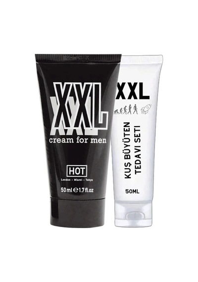 Hotxxl Cream Men Hardener D.lay Enlrgr 50 Ml + Kuşbüyüt Erkeklere Özel Kremi