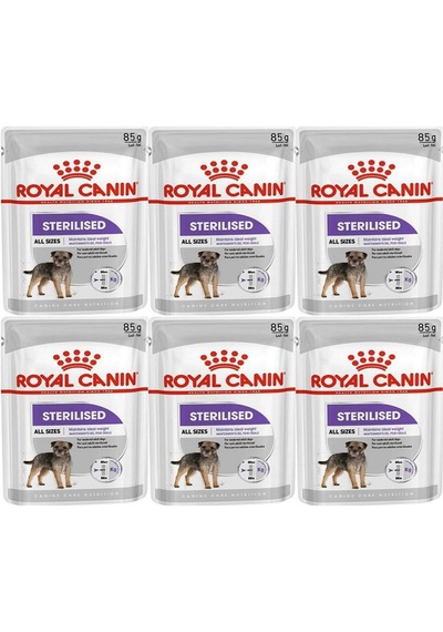 Royal Canin Ccn Sterilised Pouch Köpek Yaş Maması 6 x 85 G
